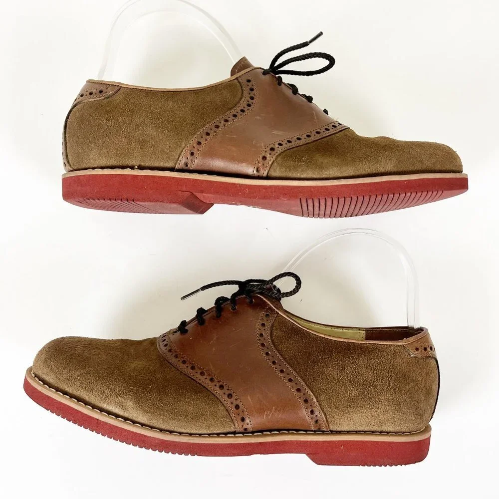 2/$30 Florsheim Suede Oxford 8.5D